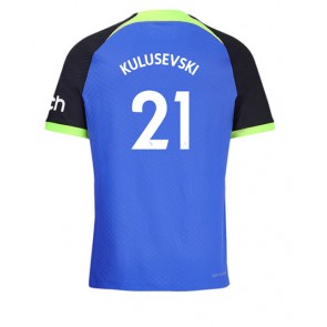 Tottenham Hotspur Dejan Kulusevski #21 Bortatröja 2022-23 Kortärmad